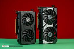کارت گرافیک‌های Dual RTX5050-5060 OC ایسوس